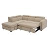 Rusto Corner Group Sofa Bed LHF Oatmeal